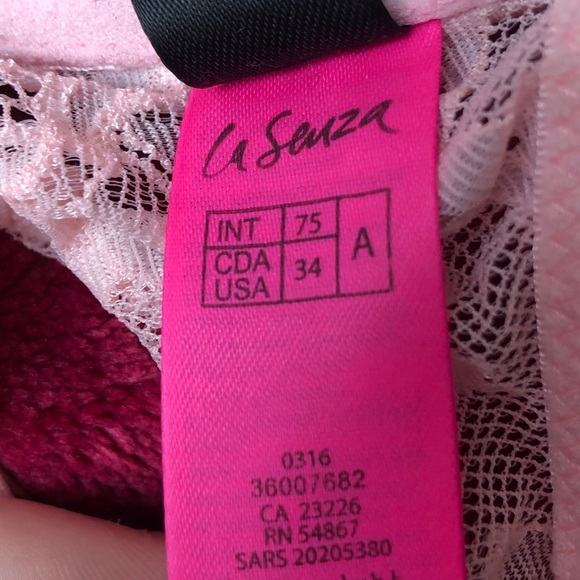 pink la senza bra - Picture 3 of 3